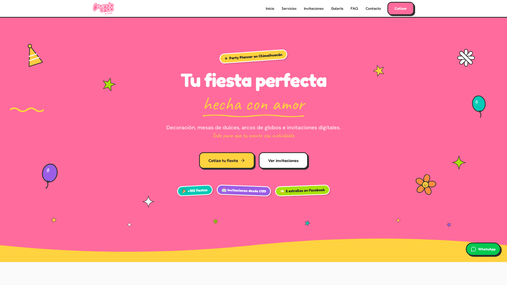 CreandoAndo by Sandy: Party planner en Chimalhuacán, Edomex